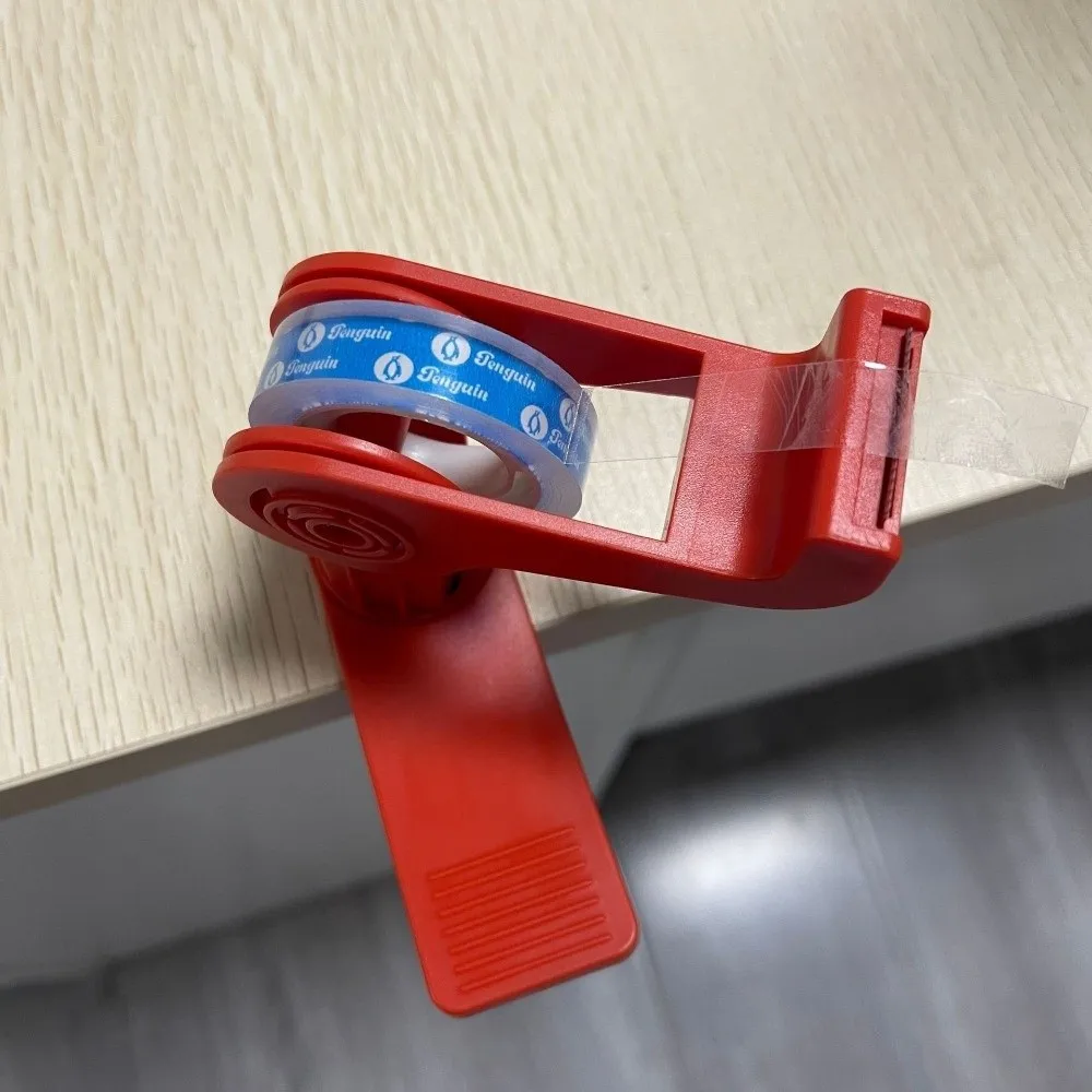 Gifts Portable Desktop Tape Dispenser Adjustable Table Clips Wrapping Paper Tape Holder Multifunctional Wrapping Tape Tool