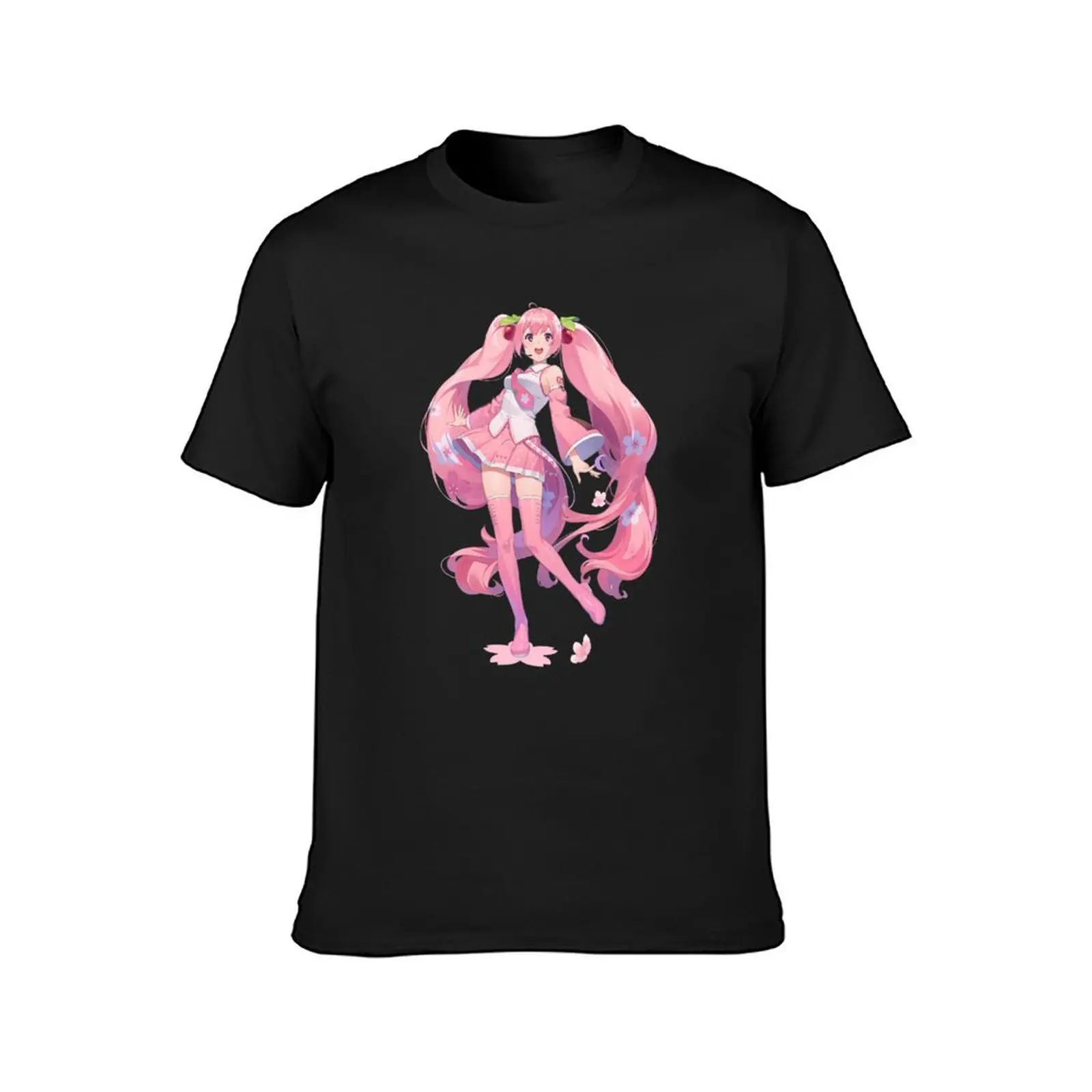 Sakura Miku T-Shirt customs blanks vintage customs design your own workout shirts for men