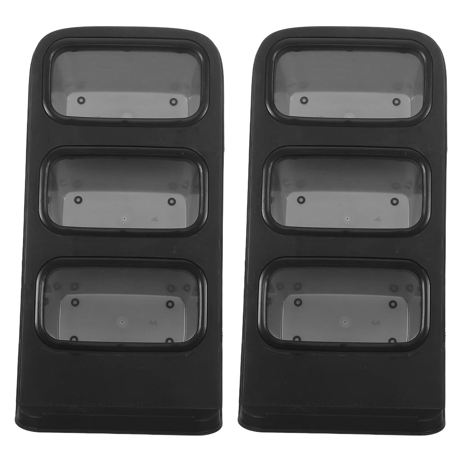 

2Pcs Desk Organizer Paint Brush Holder Multifunctional Makeup Brush Cup Pencil Lipstick Holder Desktop Tool Organizer for Vanity