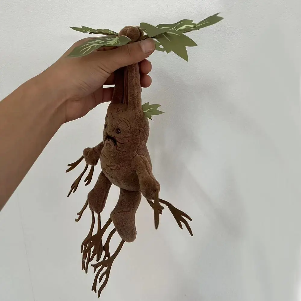 Juguete de peluche Mandrake de alta calidad, relleno suave, decoración del hogar, fanáticos de dibujos animados, colecciona regalos, 35cm