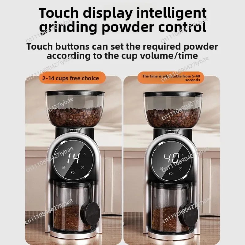Electric Commercial Coffee Bean Grinder Espresso Italian Style Manual Coffee Mill Hand Pour over Bean Grinder 110V 220V