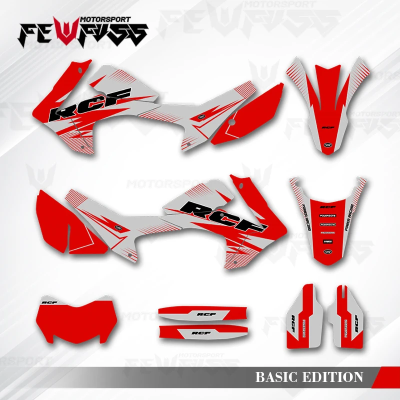 

Fewfuss Graphics Decals Stickers Motorcycle Background Custom For HONDA CRF250L CRF 250L 2012 2013 2014 2015 2016-21 004