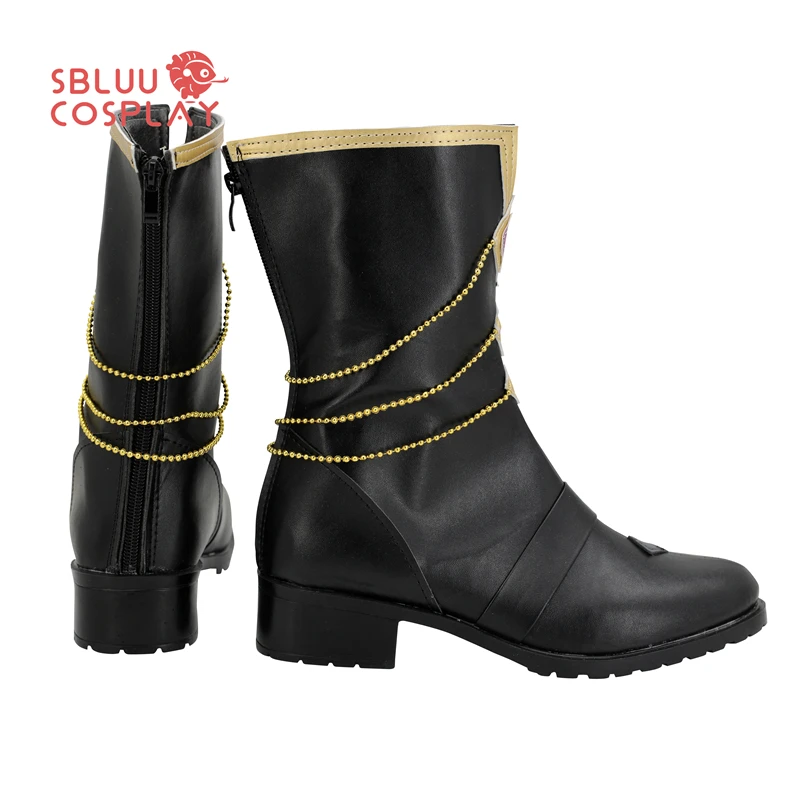 SBluuCosplay Game Ritsu Sakuma Cosplay Shoes Halloween Party Custom Made Boots