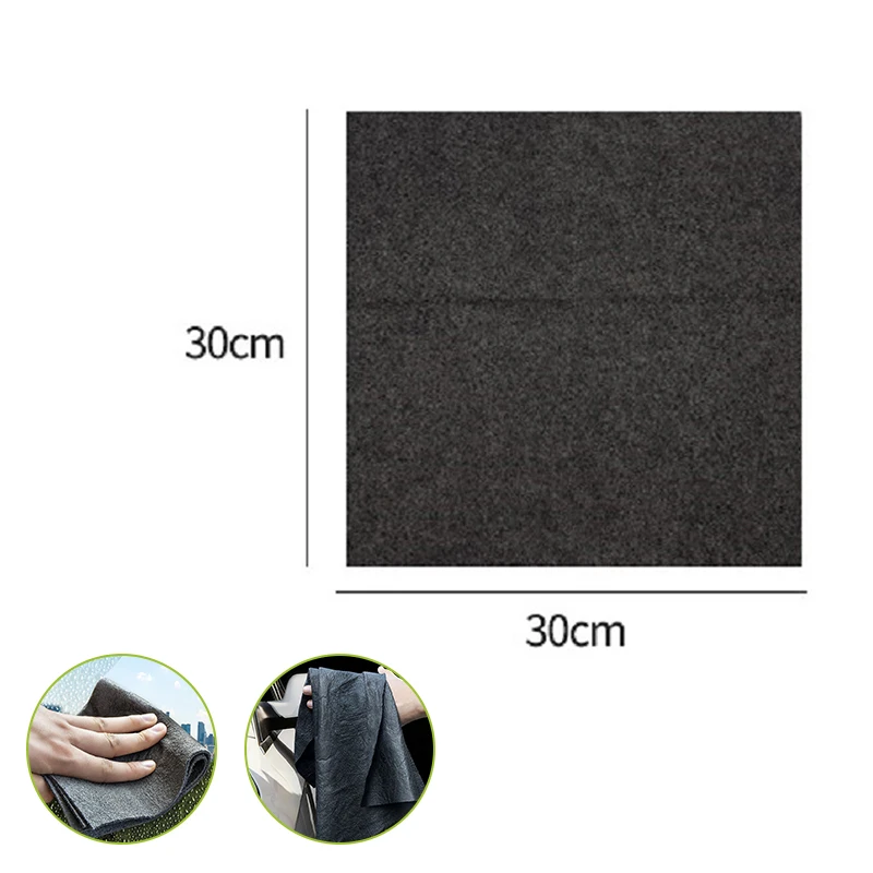 Multifunctional Thickened Magic Cleaning Cloth Microfiber Surface Instant Polishing Cleaning Cloth For Glass Windows Mirrors