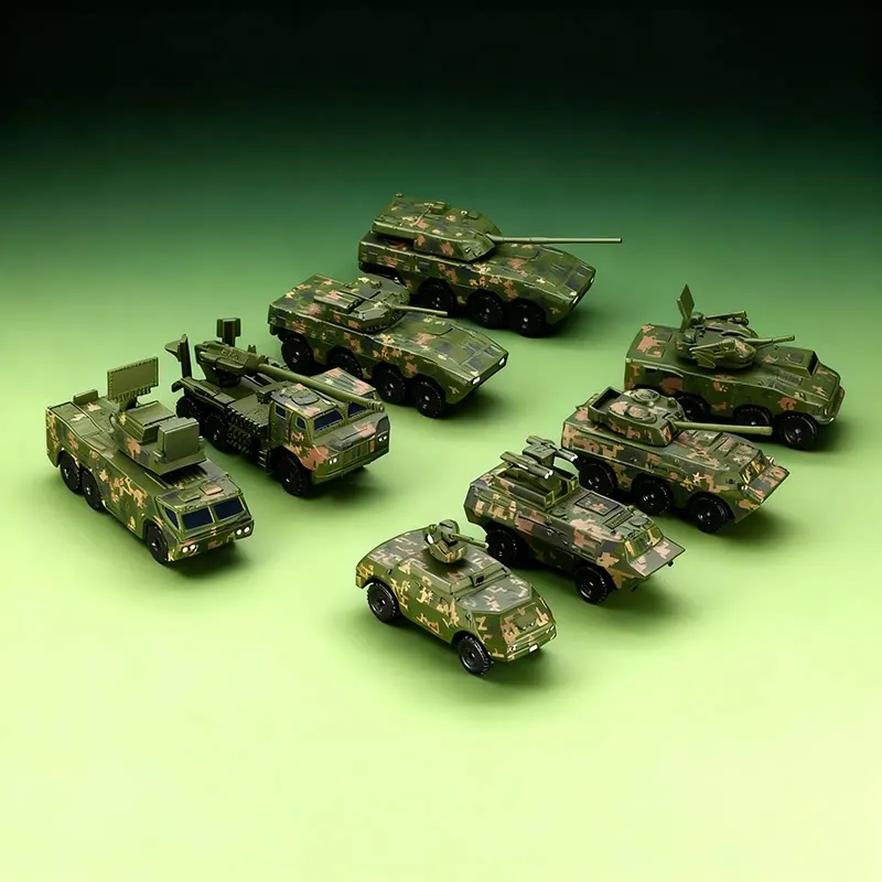 

XCARTOYS Car Toys For Boys Car Model Toys Pre-sale Army Wheeled Equipment VOL Blind Box Military Collection Ornament Land Battl