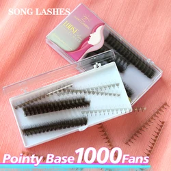 Song Lashes 3D 4D 5D 6D 7D 8D 9D 10D 12D 14D 16D Ultra Speed Promade  Eyelashes  Extension Pointy Base Volume Soft Nature Lashes