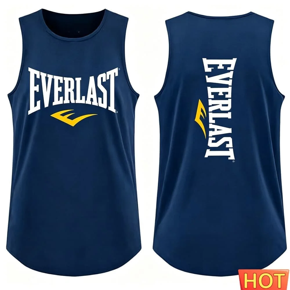Sommer Gym Herren T-Shirts und Tanktops Atmungsaktive Neue Box-Tanktops für Männer Sportbekleidung Schnelltrocknende Box-Trainings-T-Shirts – Detail 2