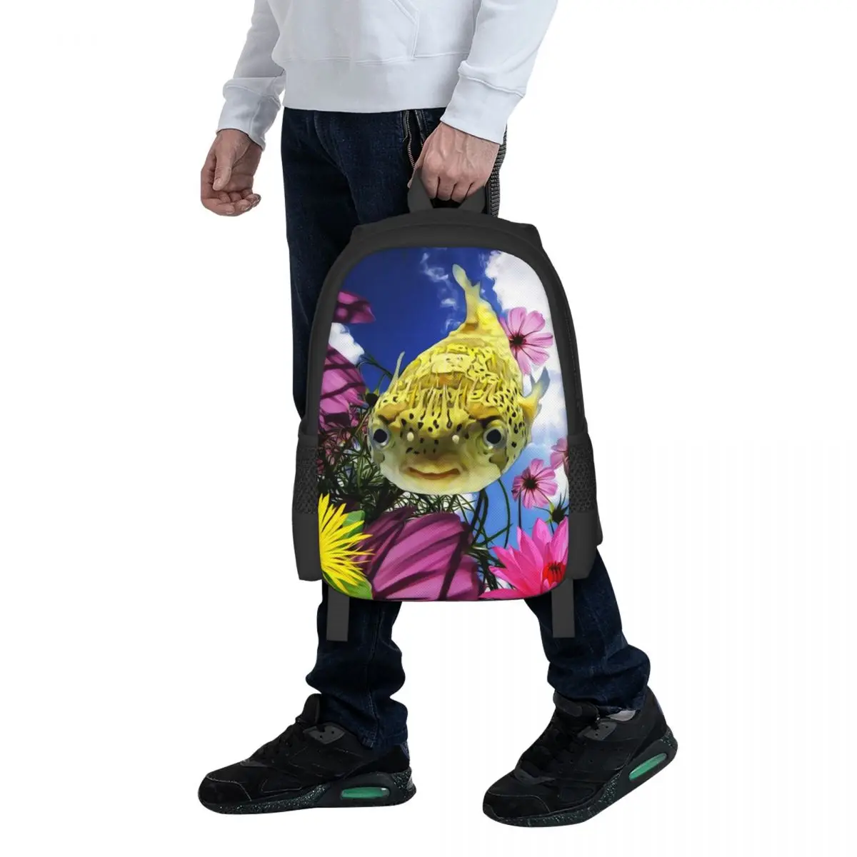 

Tetraflora Student Backpack School Bag Hiking Travel Daypack for Boys Girls Fashion Bookbag Shoulder Bags