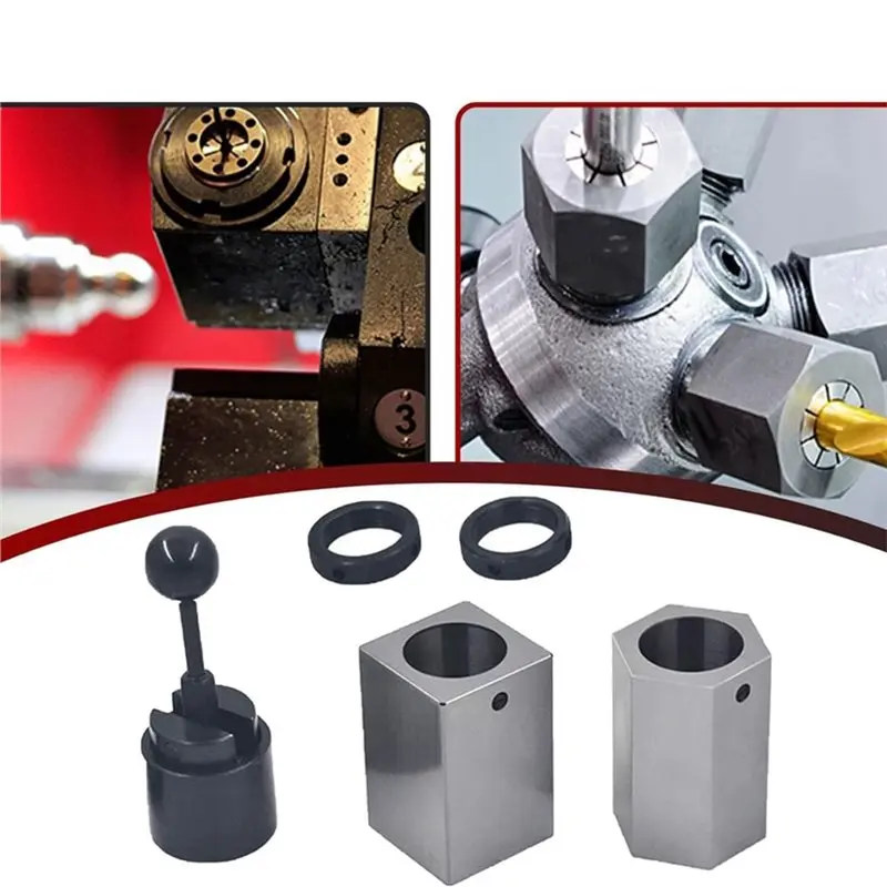 A27F-Collet Block Set 5C-CB 5C, Hex, Square And Collet Closer For Workholding