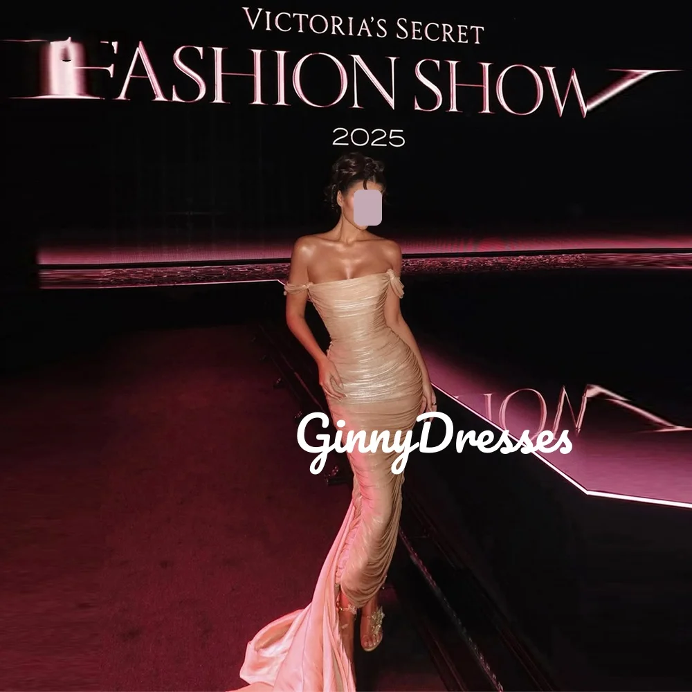 فساتين الحفلات مخصصة خارج الكتف سبليت زيبر حتى فساتين السهرة الفاخرة بلا أكمام فساتين غمد للمناسبات الخاصة #6