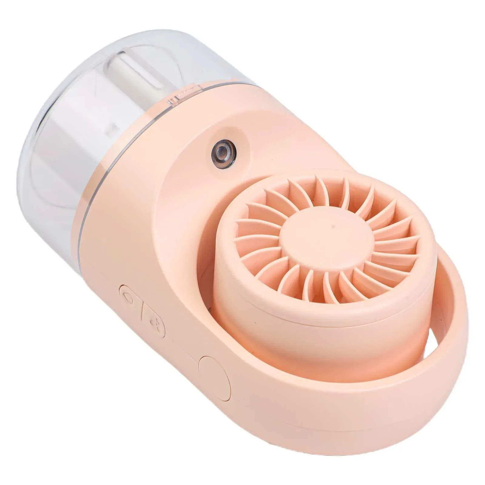 

Portable Rechargeable Cooling Fan With Water Spray Mist Compact USB Powered Fan With Adjustable Speeds For Personal Use