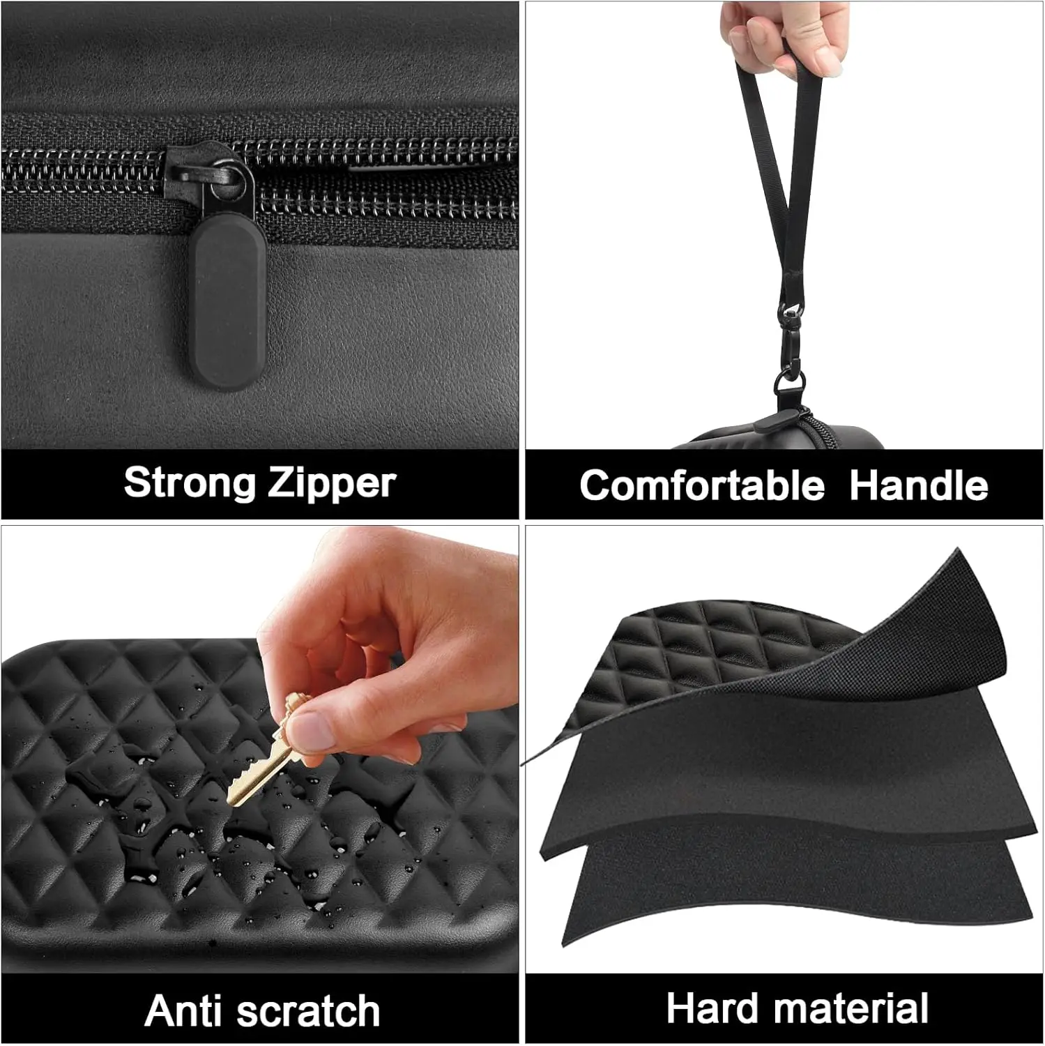 (Case only)  Camera Bag for Canon PowerShot SX740/ SX720/G7X Mark II/G7X Mark III Digital Camera,Padded Interior image 5