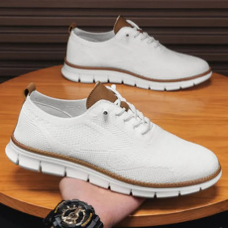 

Lightweight Men Casual Shoes Breathable Male Casual Sneakers Anti-slip Men's Flats Outdoor Walking Shoes for Men