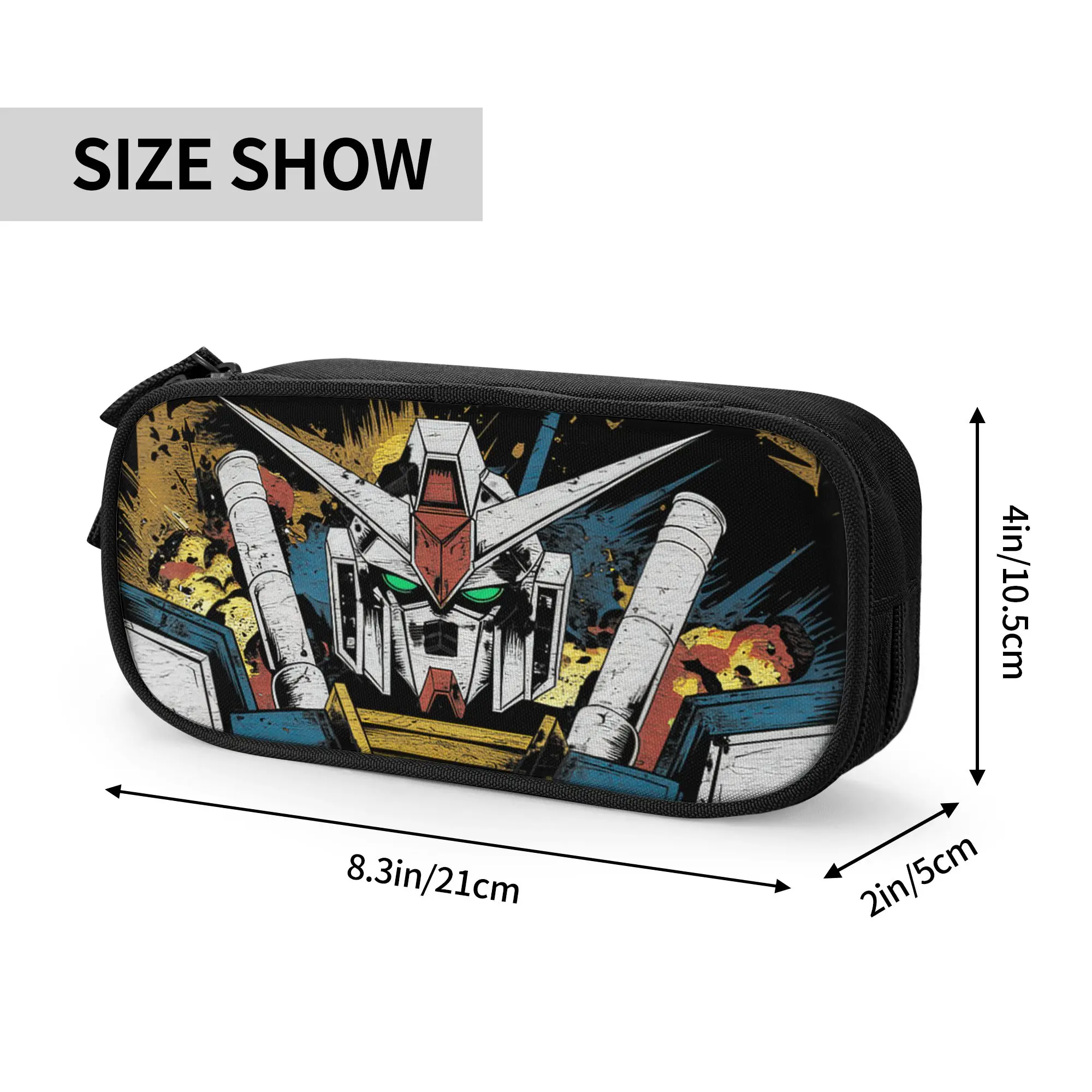 Large Capacity Bags for Child Cartoon Ukiyo E (5)  School Pencil Bag for Boys Gilrs Kids