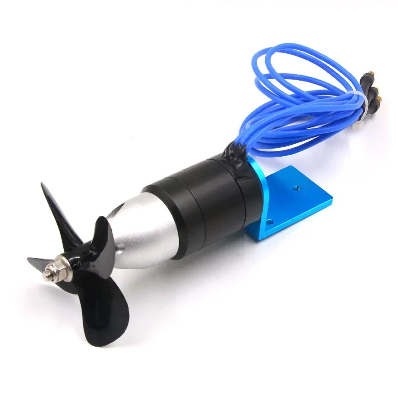 24V 2.4KG Underwater Thruster 2838 350KV Waterproof Brushless Motor Propeller Set CW CCW for RC Boat/ROVRobot Power Drive Motor