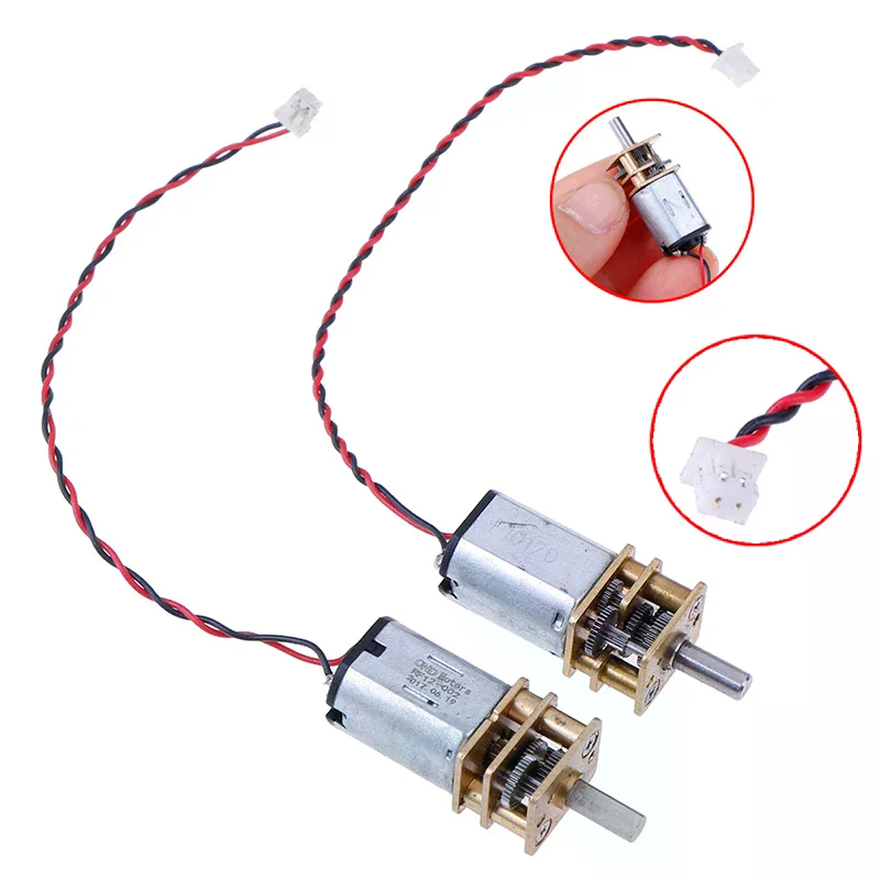 DC 3V-6V 5V 55rpm Reduction Gearbox Slow Speed Micro N20 Full Metal Gear Motor