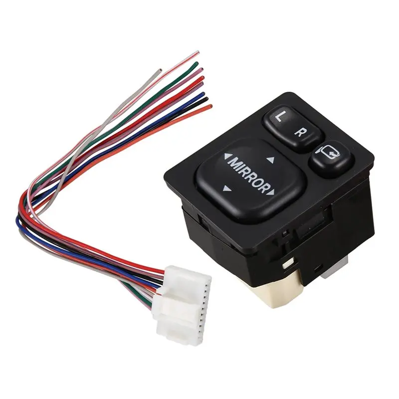 Trending Folding Switch With Wiring For Car Door Mirror For Toyota Camry Vios Rav4 Scion 84872-52040 8487252040 84870-0C0