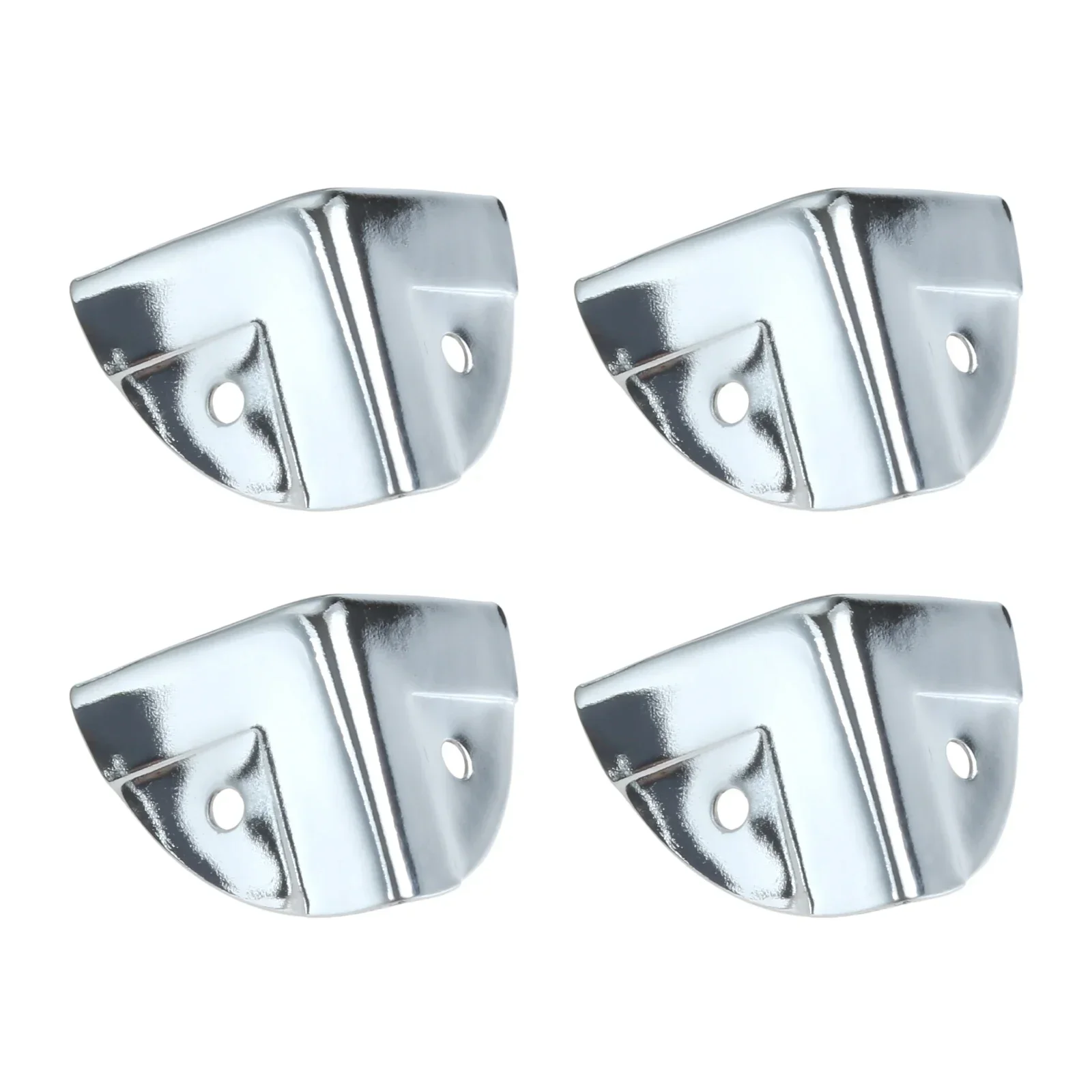 4 PC Sliver โลหะไม้ไวน์กล่องมุมเหล็กป้องกันกรณี 23*23 มม.28*28 มม.Edge GUARD ของขวัญกล่องบรรจุภัณฑ์มุม