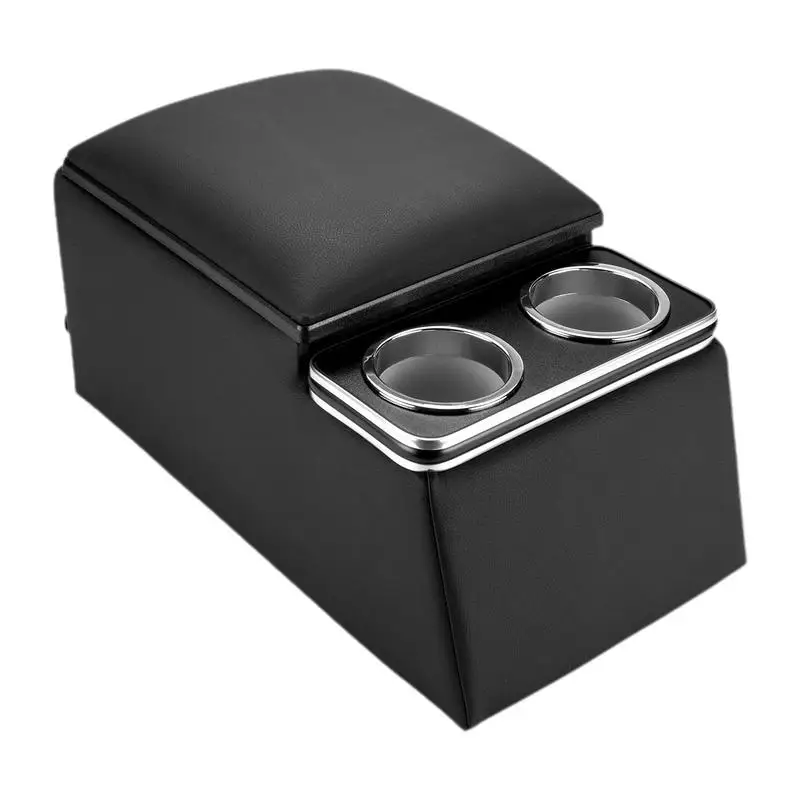

Car Rear Seat Armrest Console Box With Cup Holder Arm Rest Backseat Armrest Console Box For Cars