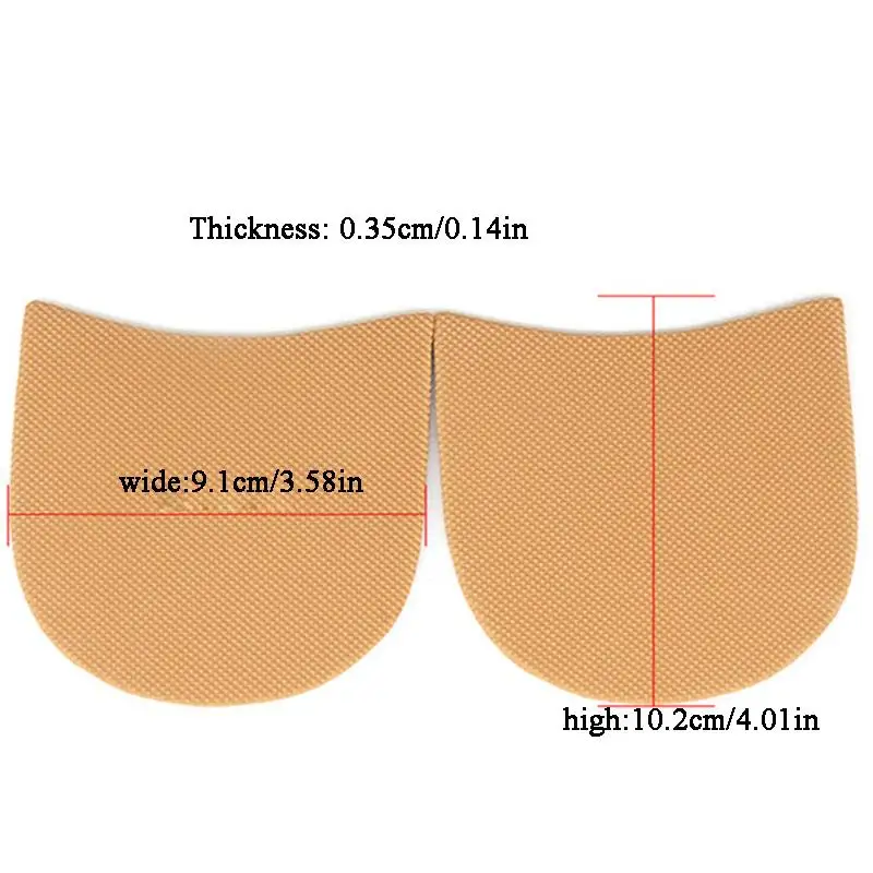 Thicken Flat Protector Shoe Soles Outsole Heel Elastic Replacement Rubber Repair Anti Slip Shoe Sole Repair Patch For High Heel