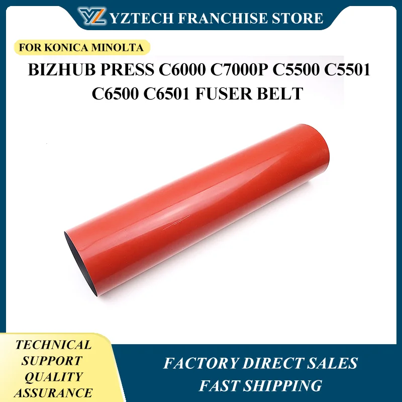 

1X Fuser Film Sleeve A03U720501 A03U763100 For KONICA MINOLTA Bizhub Press C6000 C7000P C5500 C5501 C6500 C6501 Fuser Belt