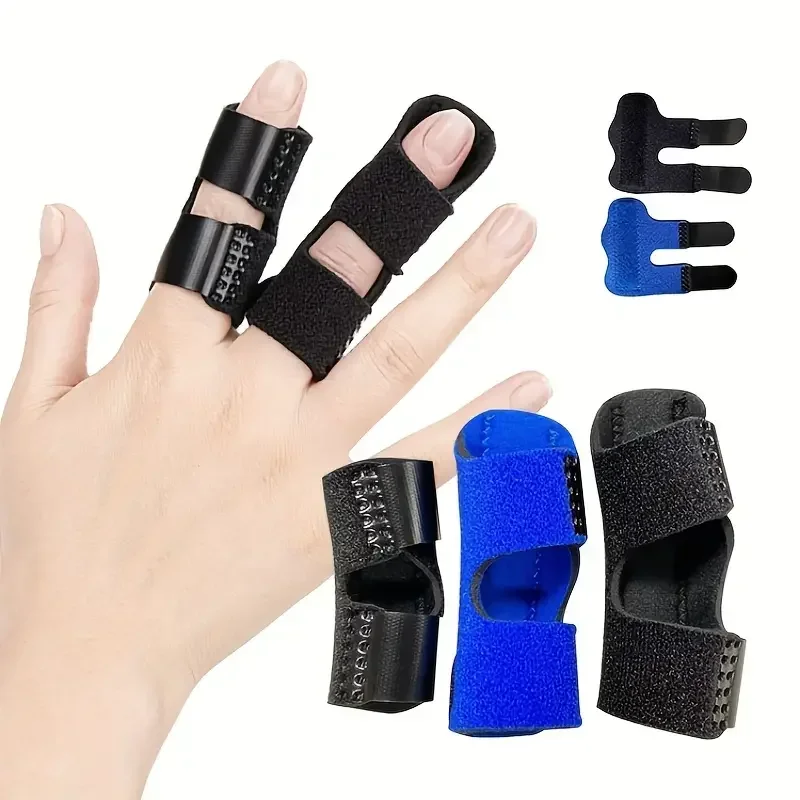 

1Pc Adjustable Finger Splint with Lightweight Aluminum Base - Provides Support and Relief for Injured Fingers - Fits 40-80kg