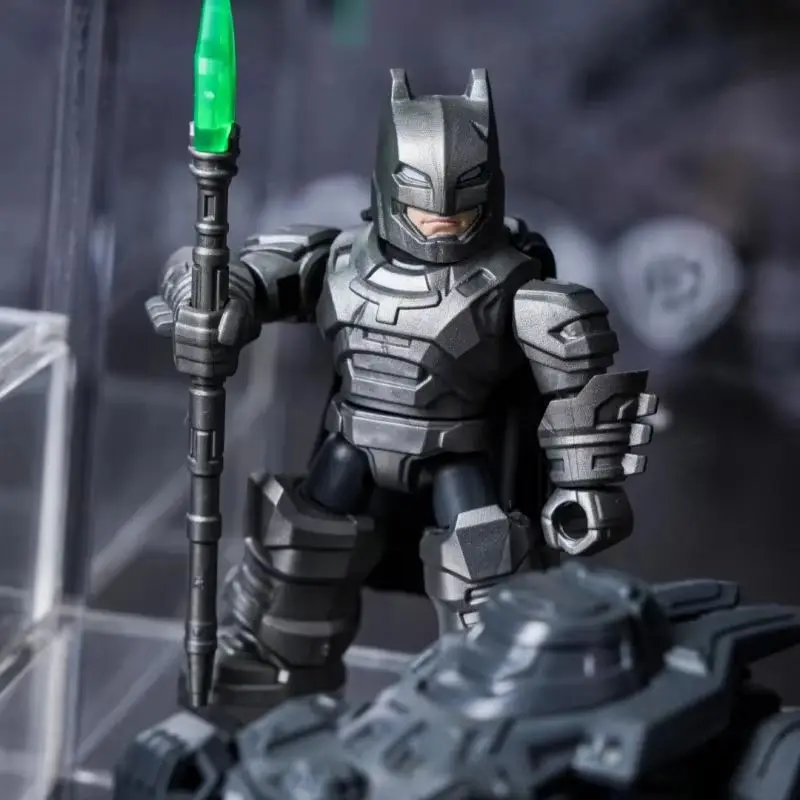 Blokees Dc Heroos Defender Version Vol.1 باتمان شخصيات الحركة الأصلية صندوق أعمى Bvs بن أفليك باتمان باتموبيل صندوق غامض