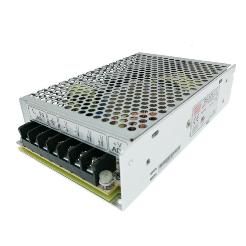 MEAN WELL 100W 5V 12V 15V 24V 48V Single Output Switching Power Supply RS-100-5 RS-100-12 RS-100-15 RS-100-24 RS-100-48