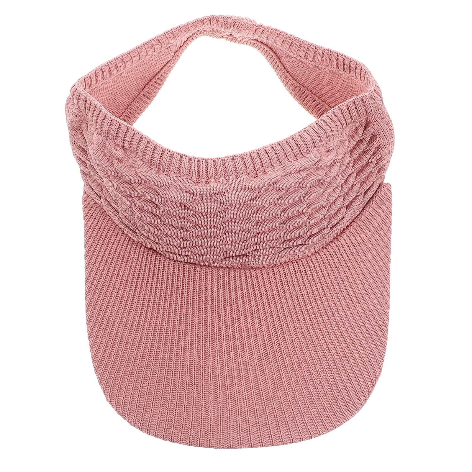 Ladies Hats Empty Summer Beach for Women Outdoor Peaked Cap Elastic Sports Top Pink Visor Caps Sun Travel Miss