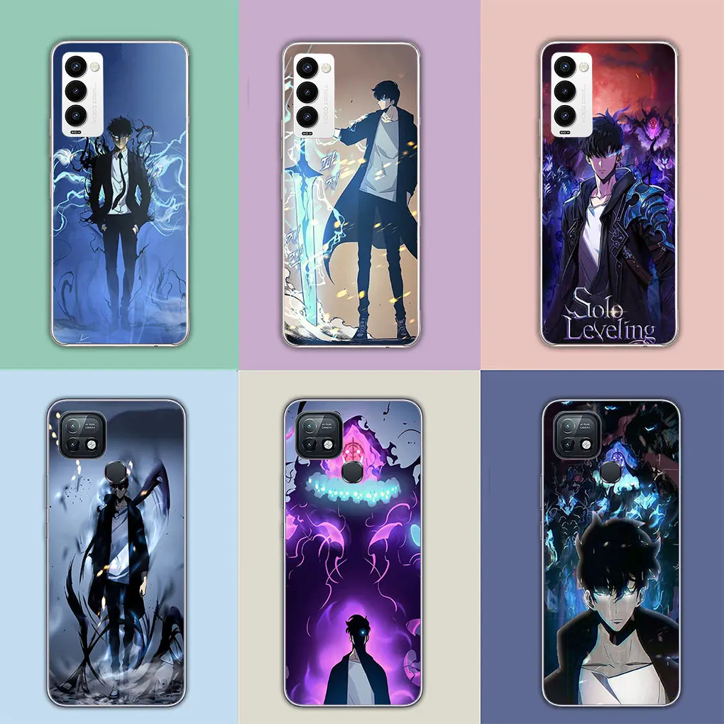 Solo Leveling Sung Jinwoo Arise Phone Case for Samsung Galaxy A04 A05 A14 A15 A23 A34 A35 A54 A55 M23 M33 M52 M53 M31 M51 A25