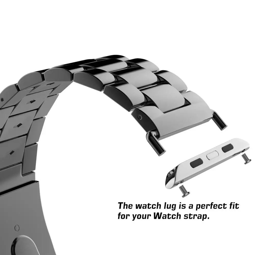 Watch Strap Connector Replaceable Metal Band Adapter For Apple Watch Series 9 8 Ultra 7 SE 6 5 49-45-41mm 44mm bands accessories