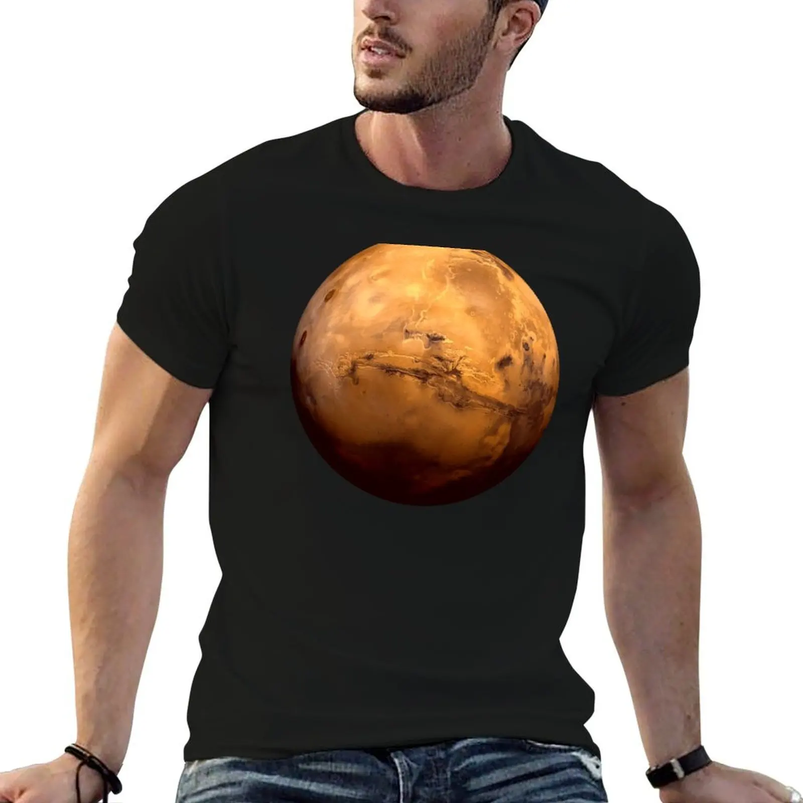 Mars Planet - Most detailed image EVER! Apparel and Gifts T-Shirt heavyweights vintage graphic tee t shirts for men cotton