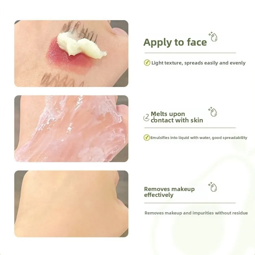 優しいフェイシャルメイクアップクレンジングバーム ディープクレンジング ベタつかないメイク落としフォーム 刺激なし 保湿除去オイル スキンケア