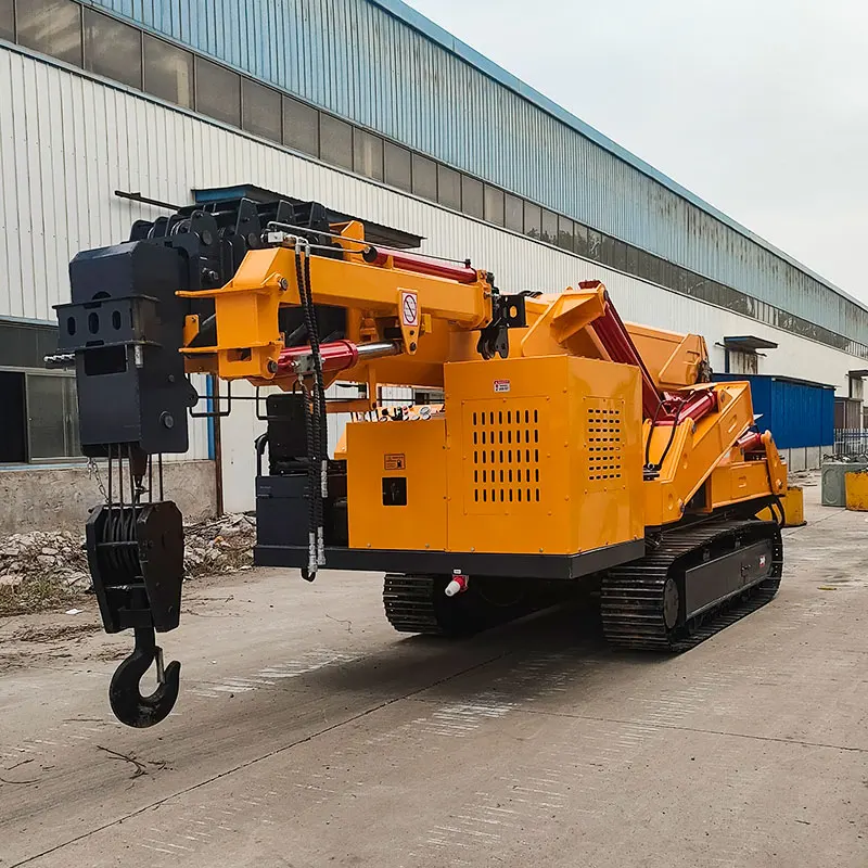 Support Customized Fully Automatic Remote Control 14ton Hydraulic Spider Crane High-altitude Indoor Operation Elevators