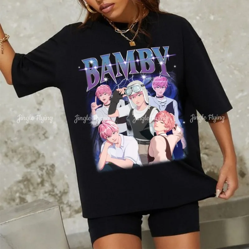 Camiseta Retro segundo Mini álbum Asterum Wave 4 Luv Plave Noah Bamby Yejun Eunho Hamin camisa