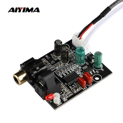 AIYIMA-Digital Audio Decoder, DAC 24 Bit, 192K, fibra óptica, decodificador coaxial, entrada de sinal, saída estéreo, decodificação para amplificador de som