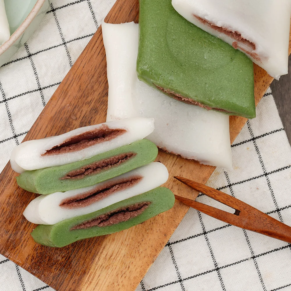 Soft & Chewy, Sweet & Nutty, Non-Hardening Rice Cakes (Honey-filled / Baekseolgi-style / Jeolpyeon) 2kg (Bulk Pack)