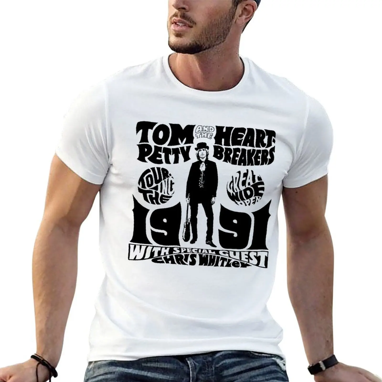 

Tom Heartbreakers Great Wide Open Petty 2022 Masjan T-Shirt man t shirts cotton anime t shirts for man T-Shirt