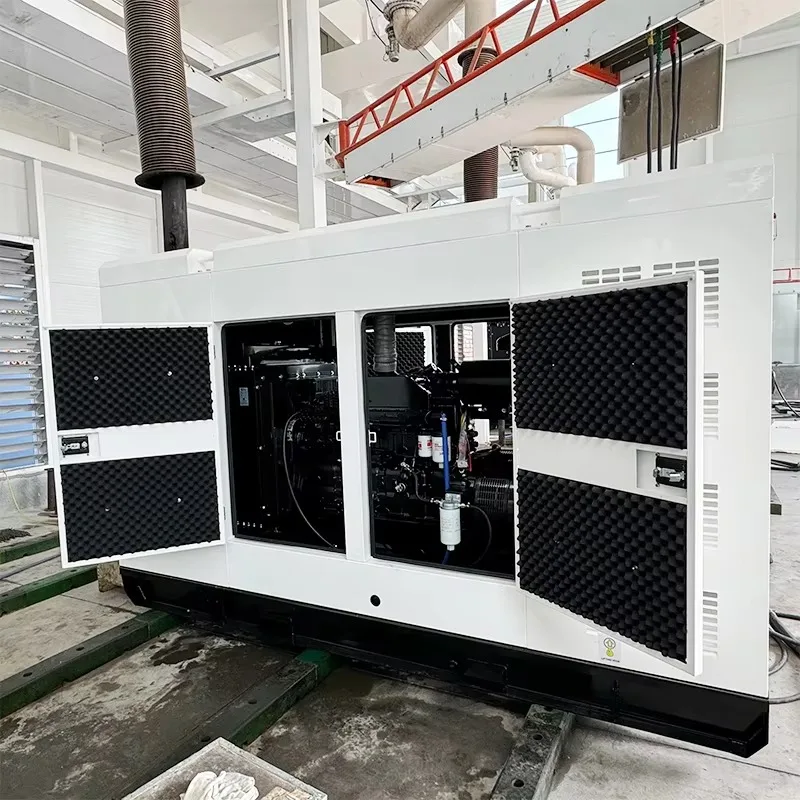 Customized Professional Design 100kVA Silent Type Diesel Generator With Automatic Transfer Switch ATS