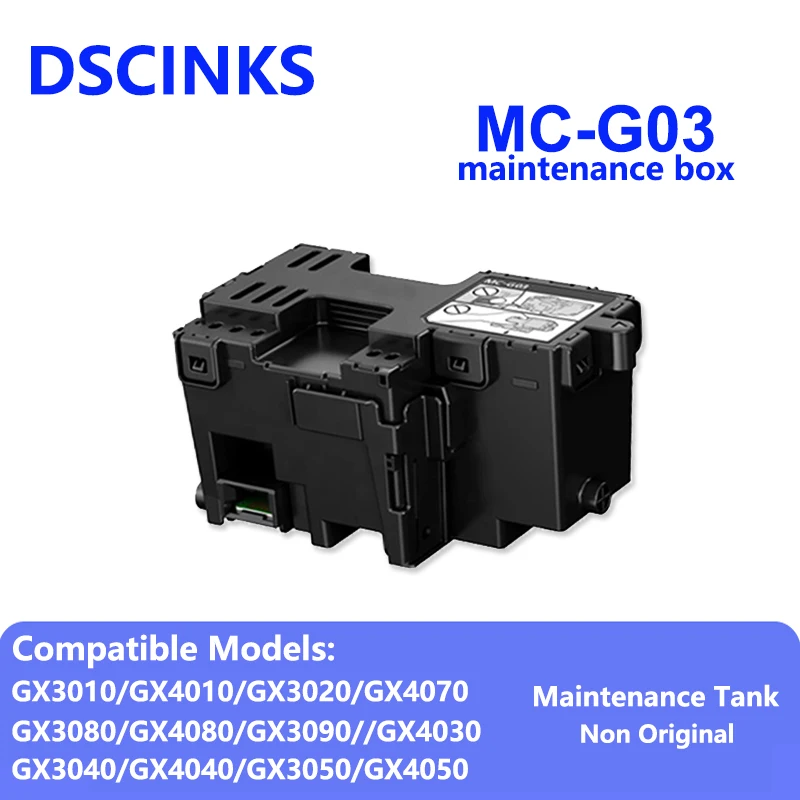 MC-G03 wartungs box für canon gx3010 4010 3020 4070 3080 4080 3090 4030 3040 4040 3050 4050 drucker wartungs tank box