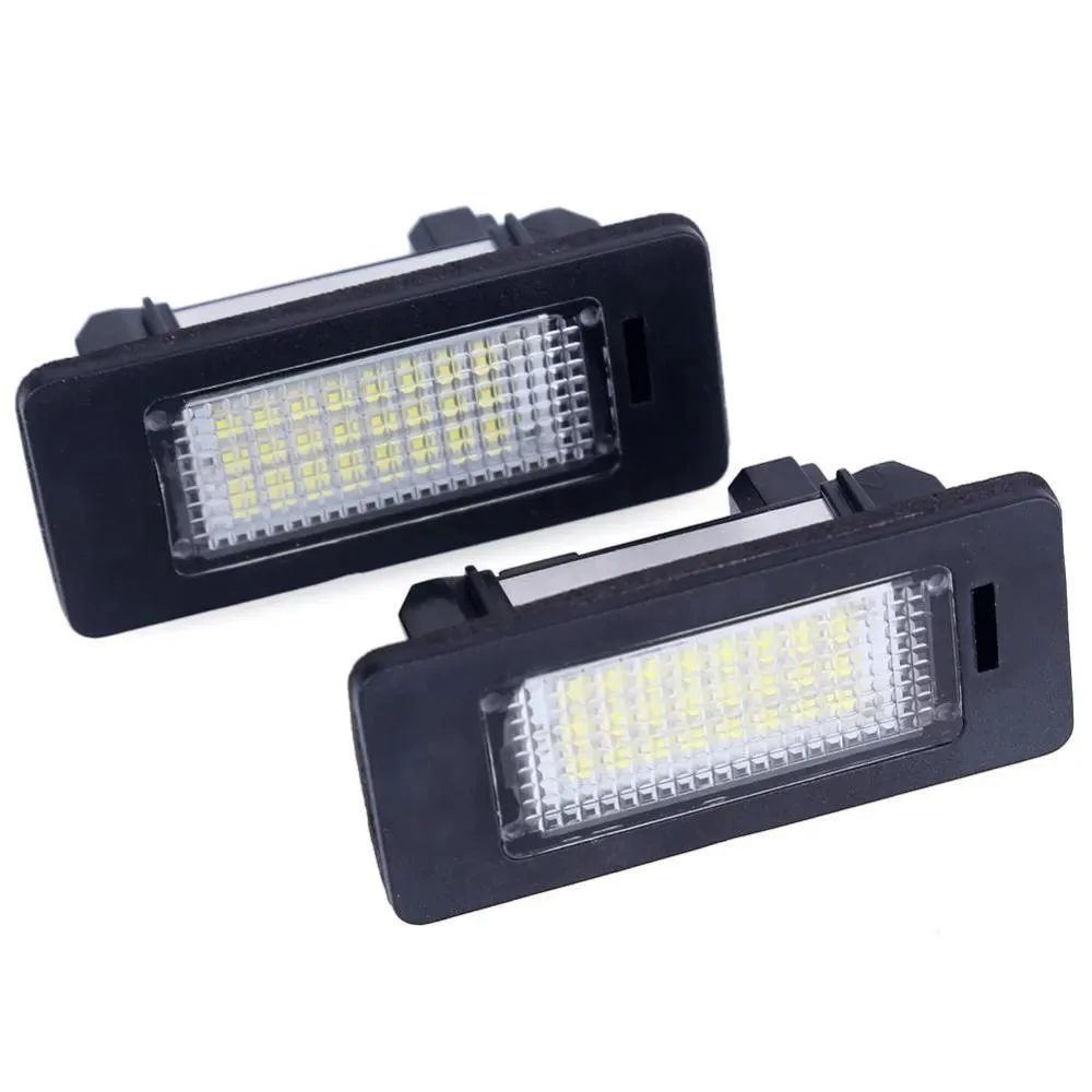 

2PCS Car LED License Plate Light Lamp 6000K 12V Lamp for BMW 1 3 5 X5 X6 E39 E60 E82 E88 E90 E91 E92 E93 F10 E70 E71 X6 E72 E39
