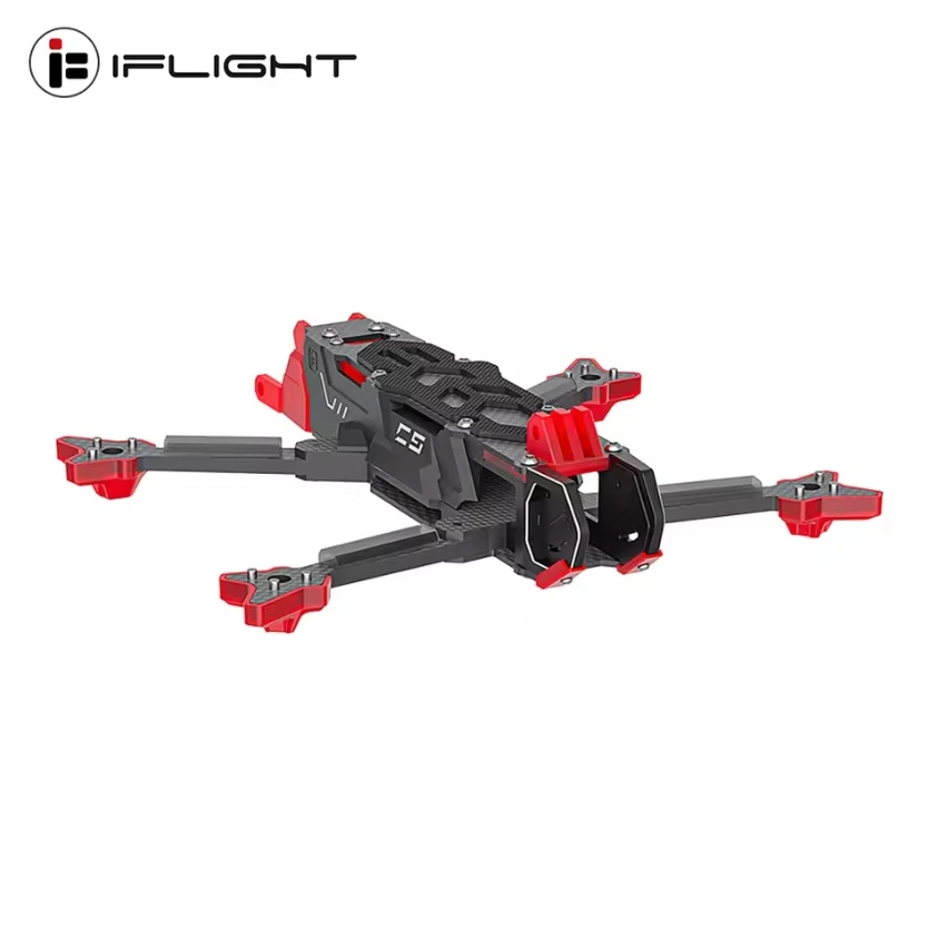 

IFlight SH CineFlow 5 O4 Frame Kit 5inch (DeadCat) Wheelbase 222mm With 5mm Arm for O4 Air Unit FPV Drone RC Accessories