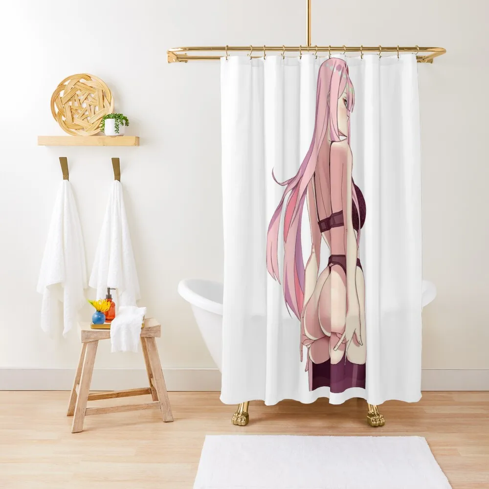 

waifu code 02 Shower Curtain Cover Toilet Accessories Bathroom Cute Shower For Bathrooms Curtain