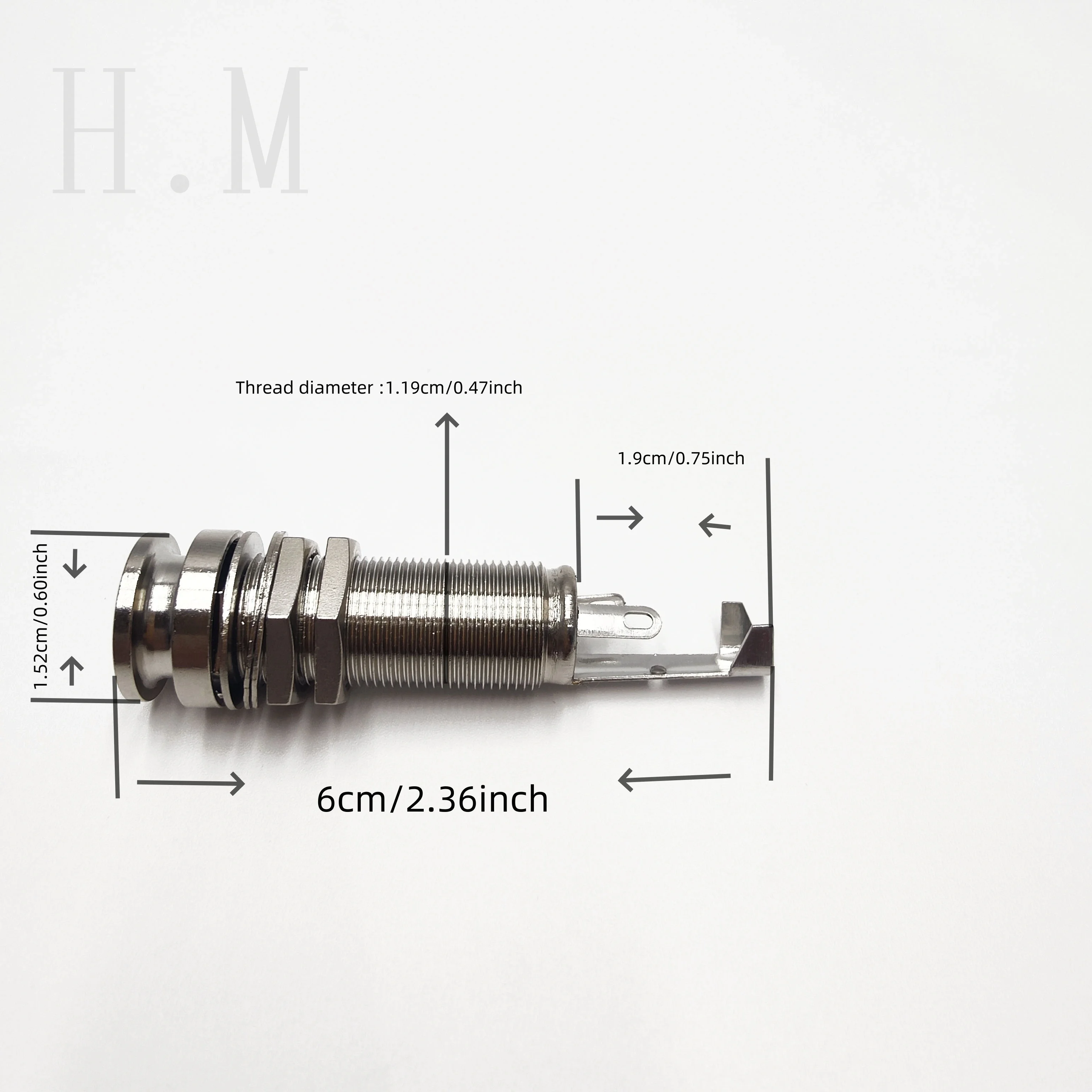 Guitar Endpin Jack Plug Sockets Threaded Guitarra Pickup Endpin Output Jack Endpin Guitar Accessories