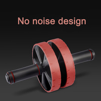 No Noise Abdominal roller Home Fitness exercise equipment Gym Ab Wheel pulley core muscle strength Power Muscle Trainer