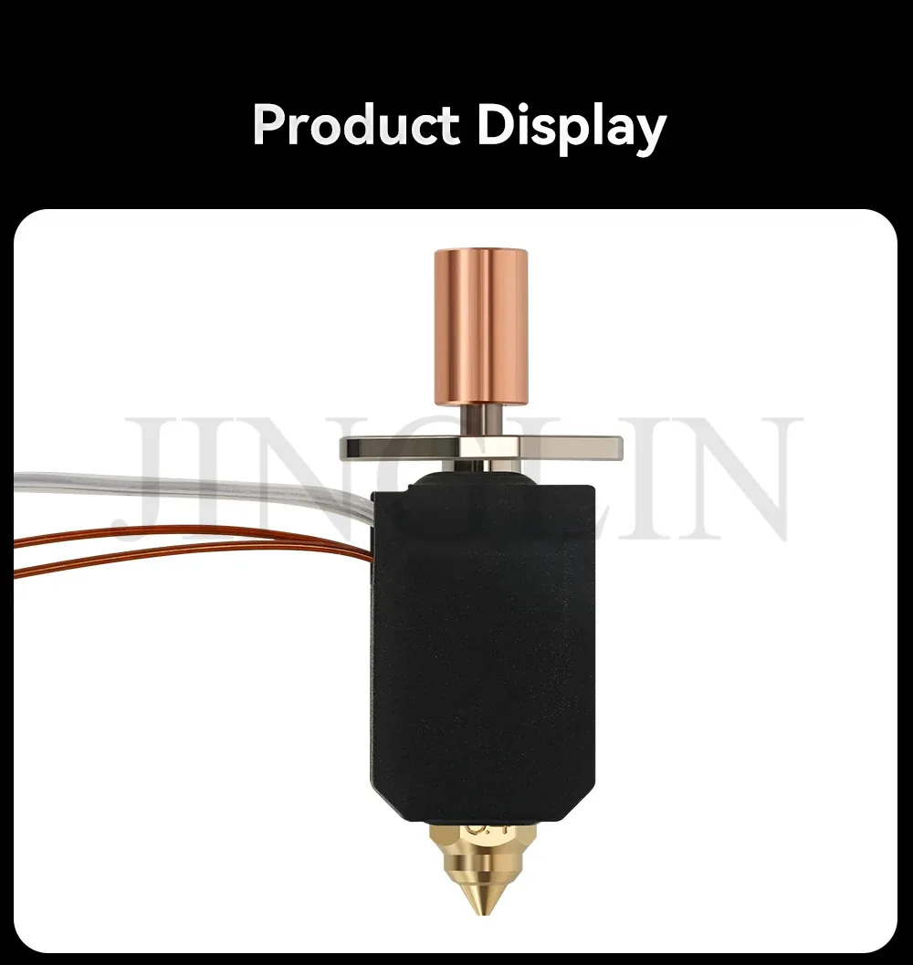 Aktualisiertes Hotend-Kit Bi-Metal K1 HOTEND für Creality K1/K1 MAX Keramik-Heizblock-Kit 550 ° C-Extruder für Creality K1 3D-Drucker – Detail 9