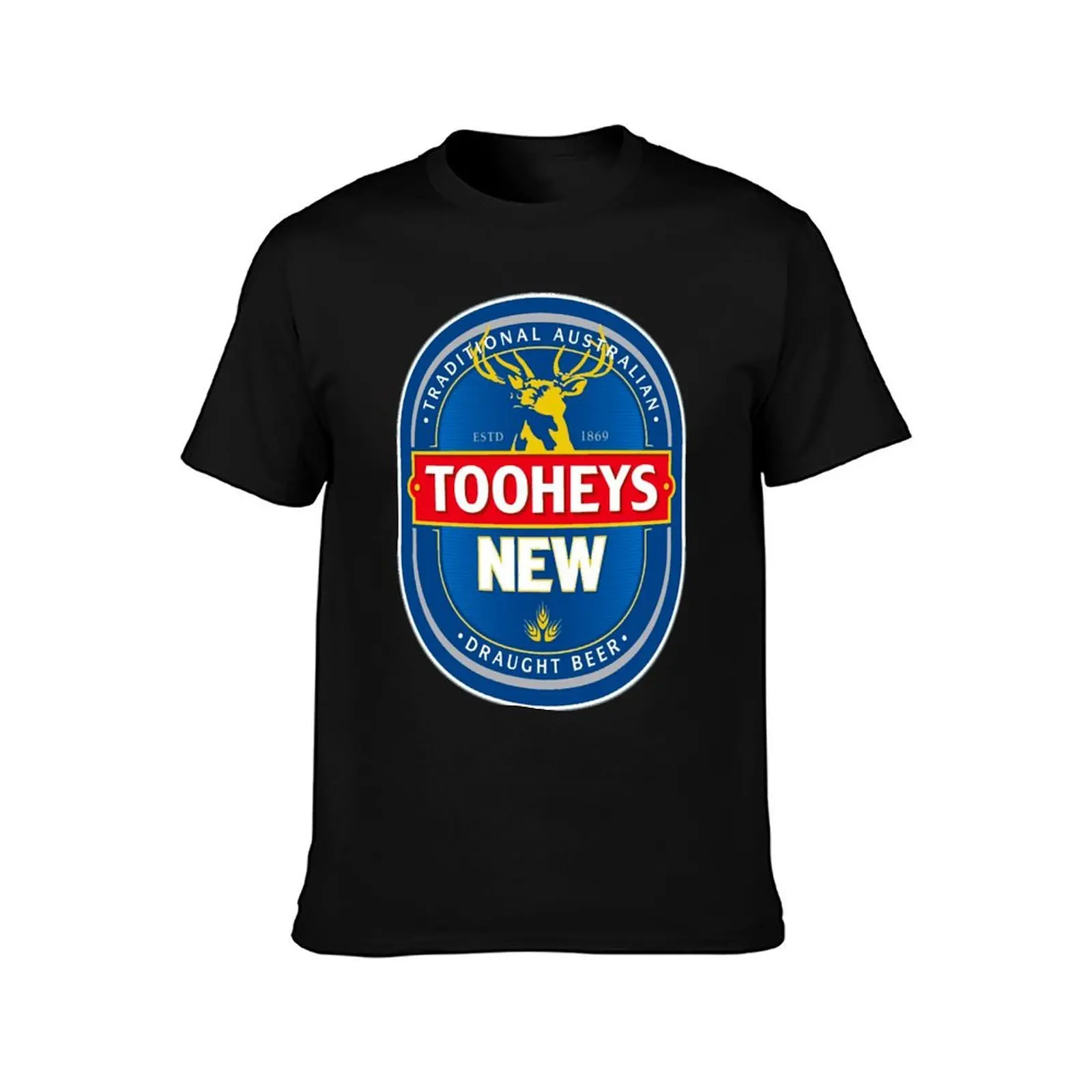 vol.1 Tooheys old Brewery Irish Whiskey logo brewery local T-Shirt Large Size Casual Tee Shirt