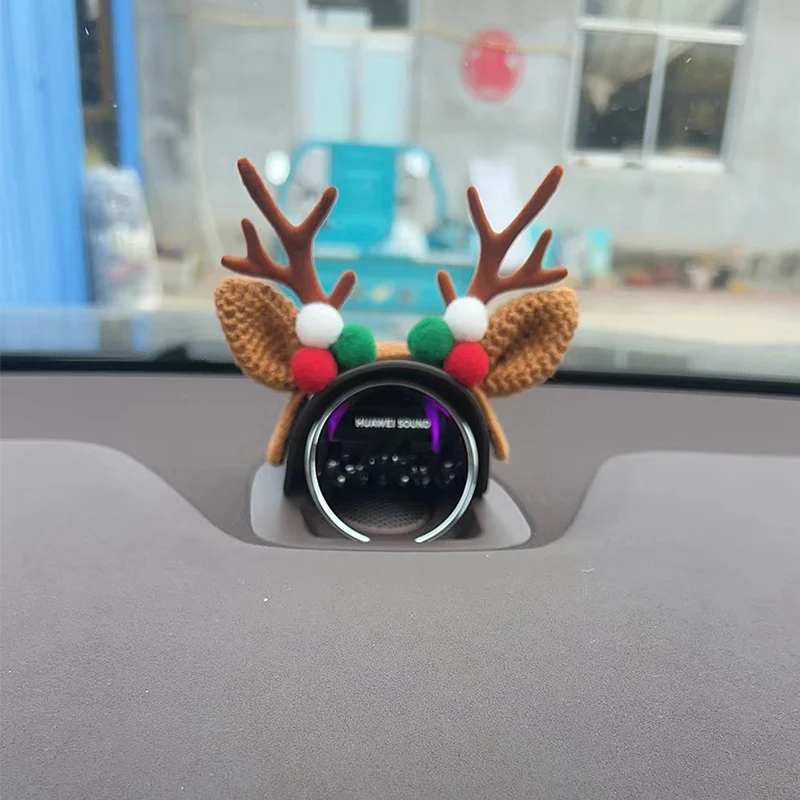 Audio hat ornament for Huawei asked the world M5/M7/M9 central control speaker audio hat decoration supplies auto parts