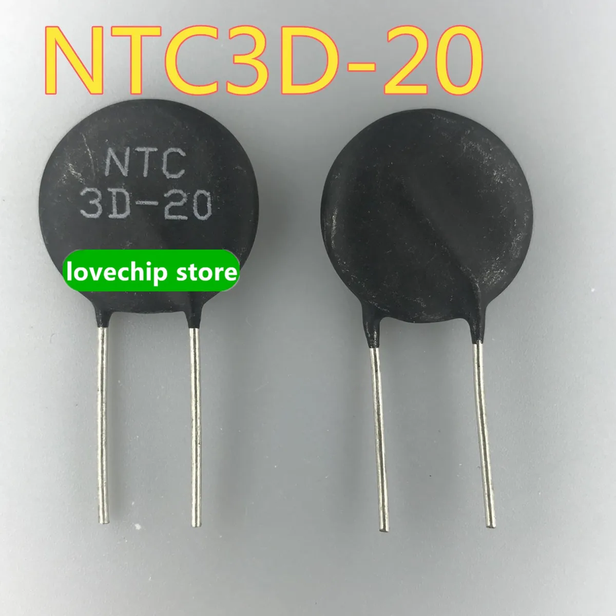 5Pcs Thermistor NTC 3D-20 negative temperature thermistor diameter 20MM large quantity and excellent price