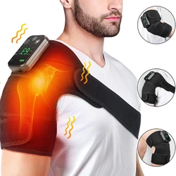 3 in 1 Knee Shoulder Elbow Heating Massager Thermal Knee Support Brace Arthritis Physiotherapy Pads Osteoarthritis Warming Relax